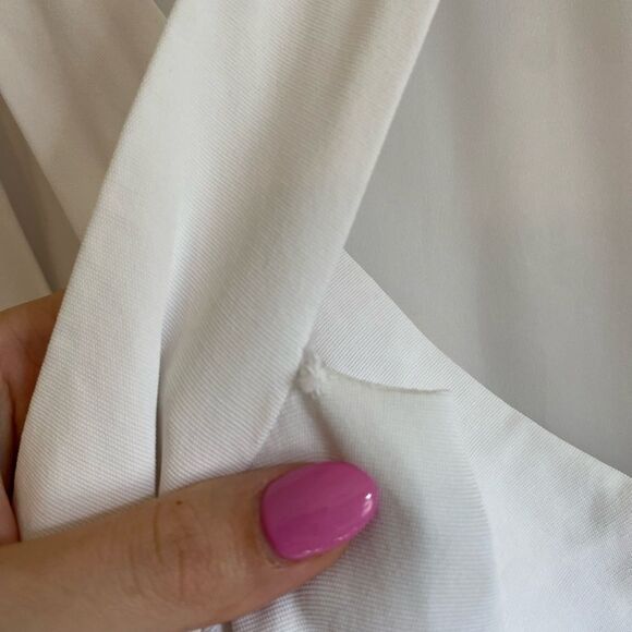 Theory White Midi Dress - Picture 8 of 10